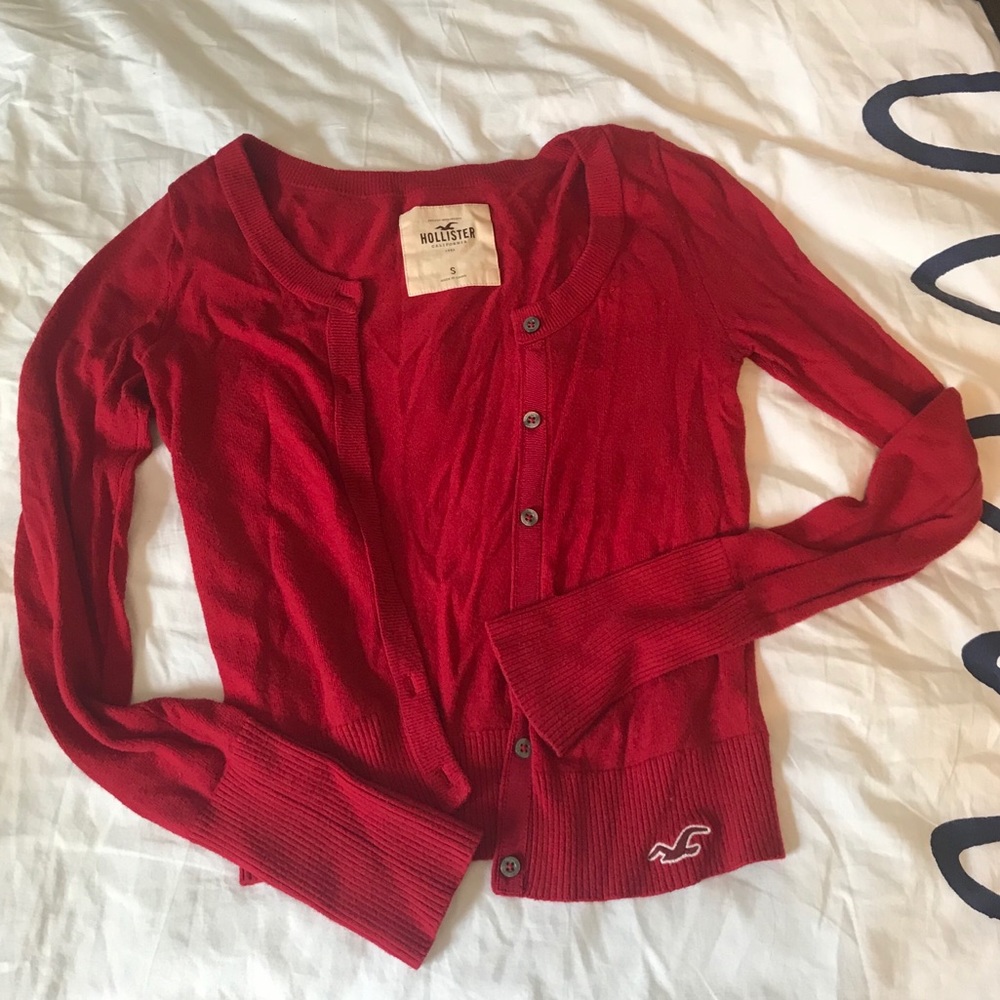Red Cardigan
